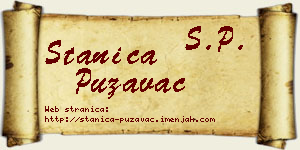 Stanica Puzavac vizit kartica